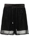 sequin-embellished shorts